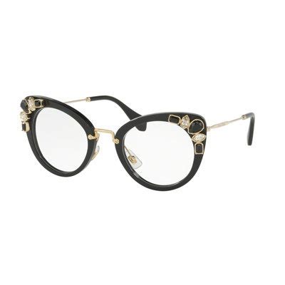 miu miu mu 05 pv|Miu Miu MU05PV U691O1 Eyeglasses in Clear.